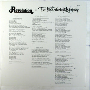 Revelation - For His Glorious Majesty - 1980