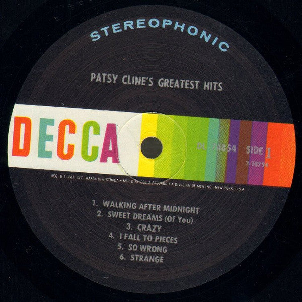 Patsy Cline - Patsy Cline's Greatest Hits