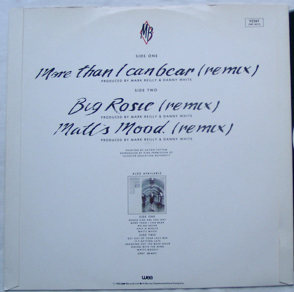 Matt Bianco - More Than I Can Bear (Remix) - 1985