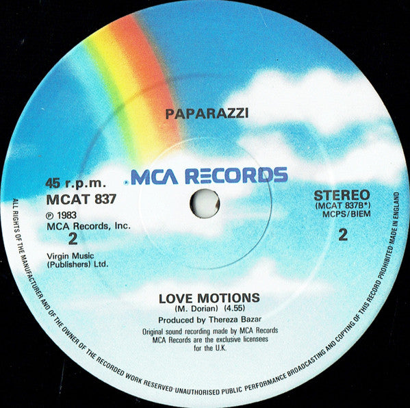 Paparazzi - Stop - 1983
