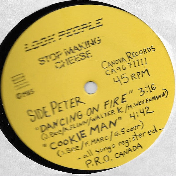 Look People - Stop Making Cheese - 1985