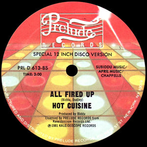 Hot Cuisine - Who's Been Kissing You ? / All Fired Up