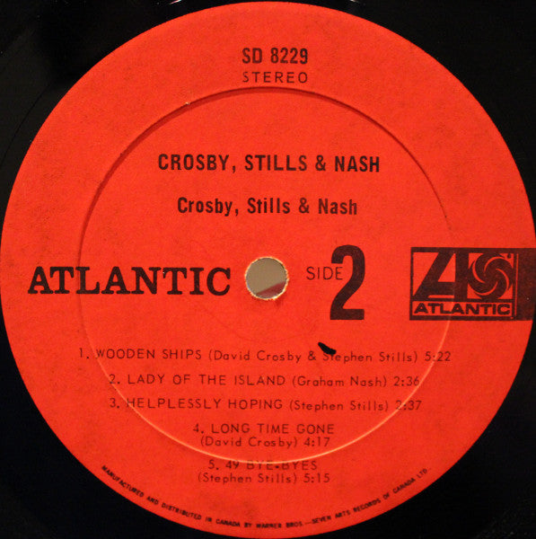 Crosby, Stills & Nash - Crosby, Stills & Nash - 1969