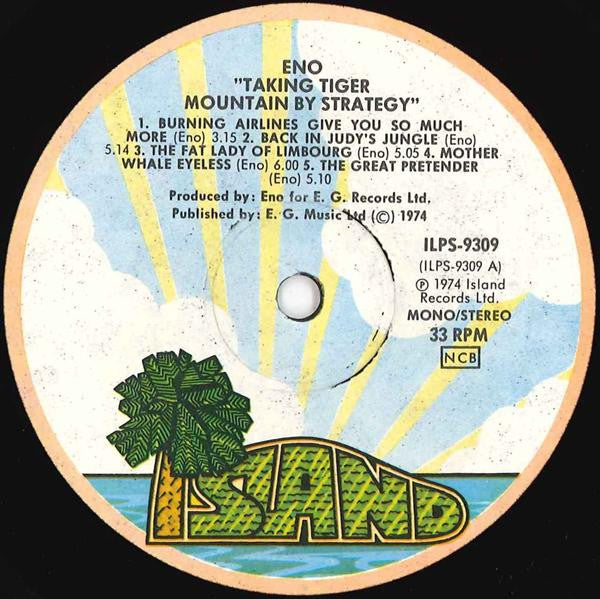 Eno - Taking Tiger Mountain (By Strategy) Vinyl Record