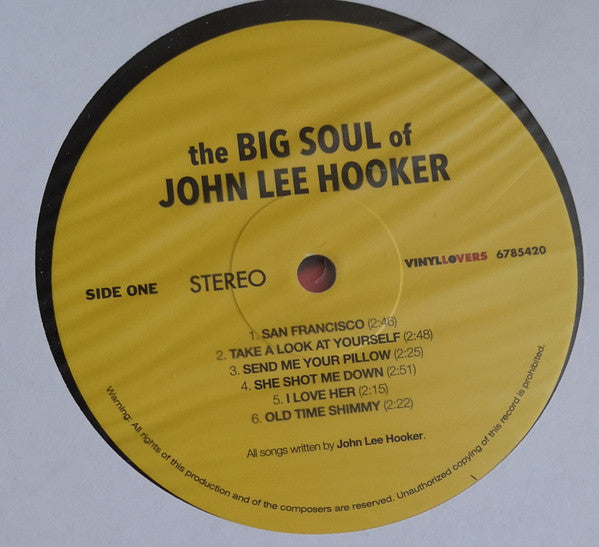 John Lee Hooker - The Big Soul - 2016