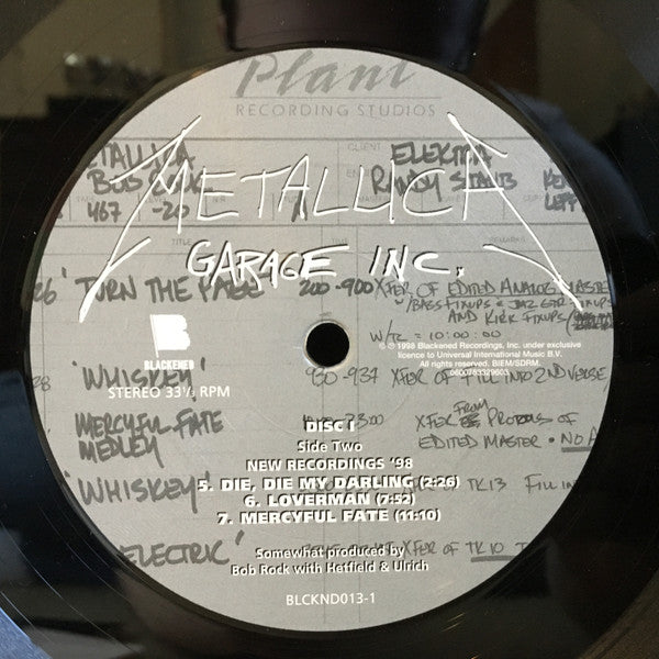 Metallica - Garage Inc. - 2014