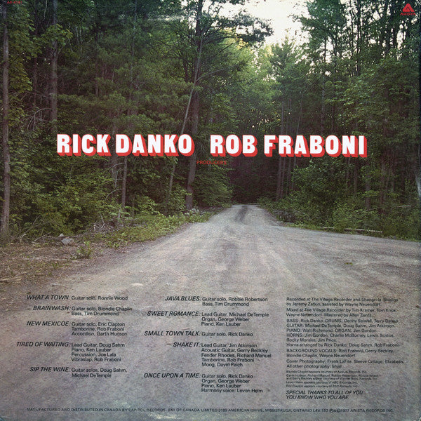 Rick Danko - Rick Danko - 1977
