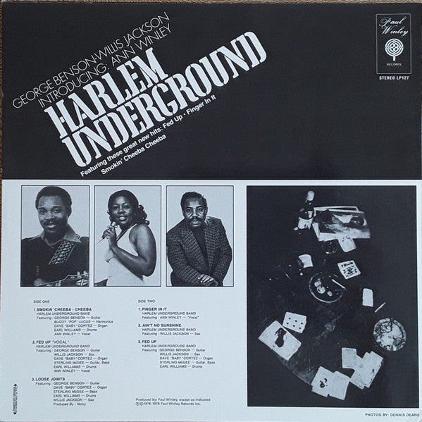 Harlem Underground Band - Harlem Underground -
