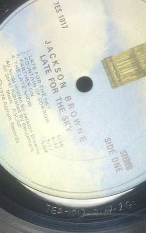 Jackson Browne - Late For The Sky - 1974
