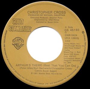 Christopher Cross - Arthur's Theme (Best That You Can Do) / Say You'll Be Mine -