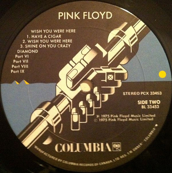 Pink Floyd - Wish You Were Here Vinyl Record