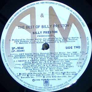 Billy Preston - The Best Of Billy Preston