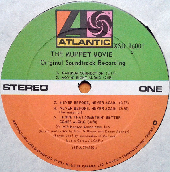 The Muppets - The Muppet Movie (Original Soundtrack Recording)