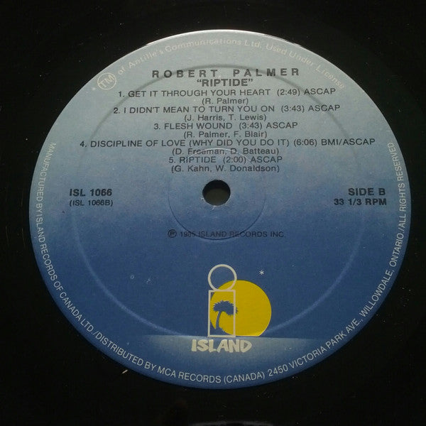 Robert Palmer - Riptide