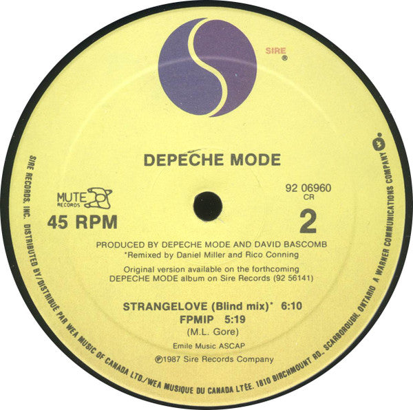 Depeche Mode - Strangelove