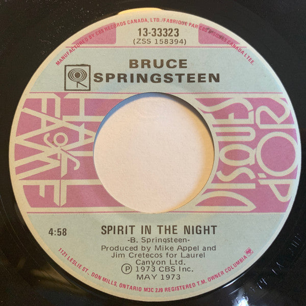 Bruce Springsteen - Born To Run / Spirit In The Night
