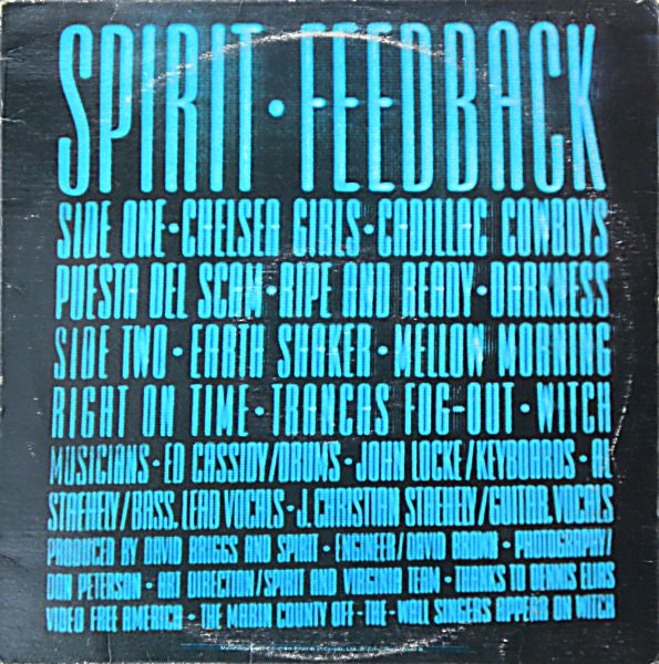 Spirit (8) - Feedback