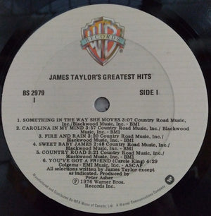 James Taylor (2) - James Taylor's Greatest Hits