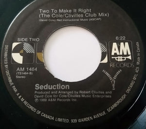 Seduction - Two To Make It Right