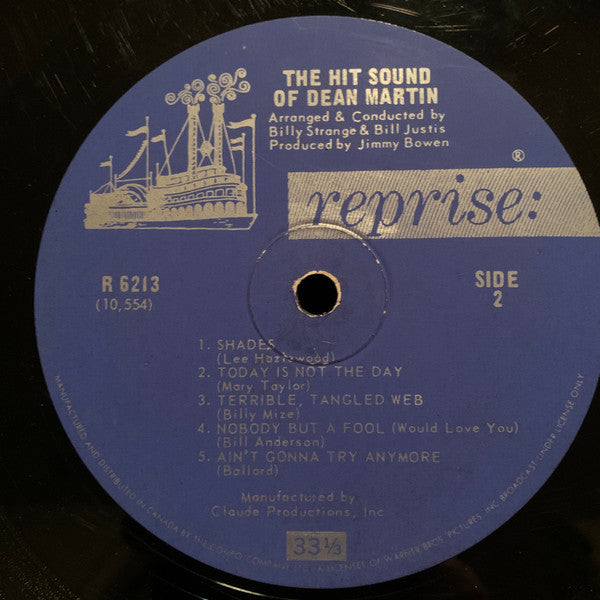Dean Martin - The Hit Sound Of Dean Martin - 1966