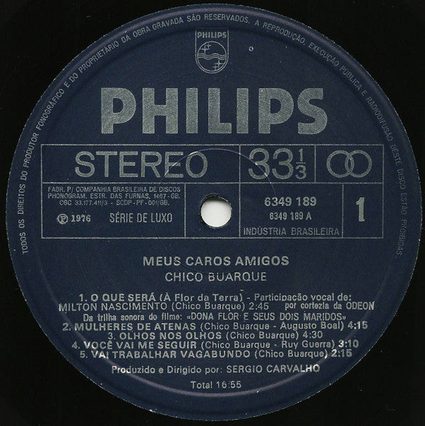 Chico Buarque - Meus Caros Amigos - 1976