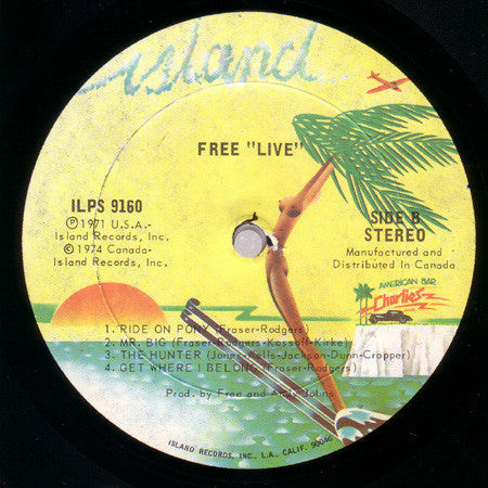 Free - Free Live - 1974