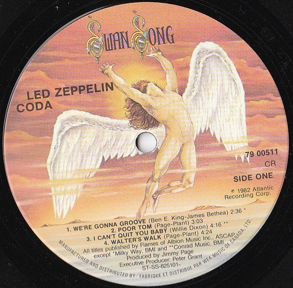 Led Zeppelin - Coda Vinyl Record