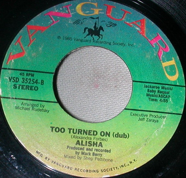 Alisha - Too Turned On - 1985