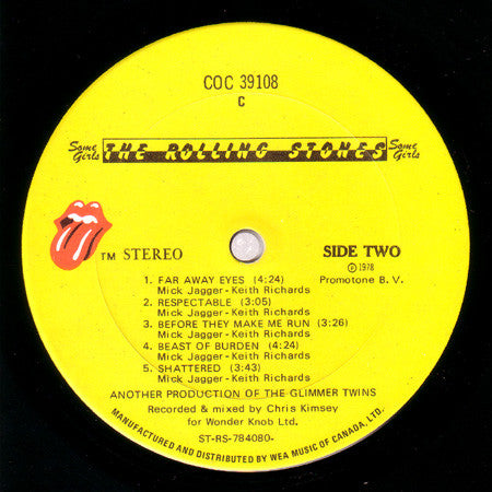 Rolling Stones, The - Some Girls - 1978