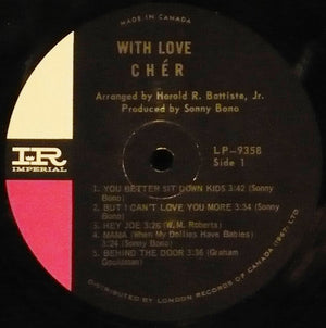 Cher - With Love, Chér