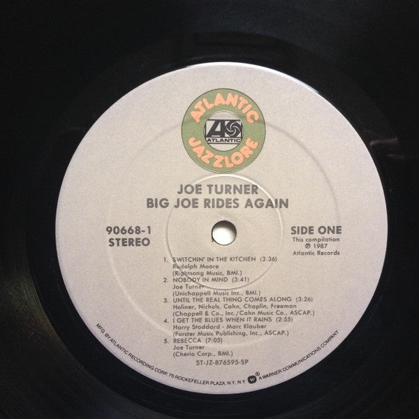Big Joe Turner - Big Joe Rides Again - 1987