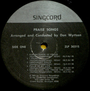 Don Wyrtzen - Praise Songs - 1977