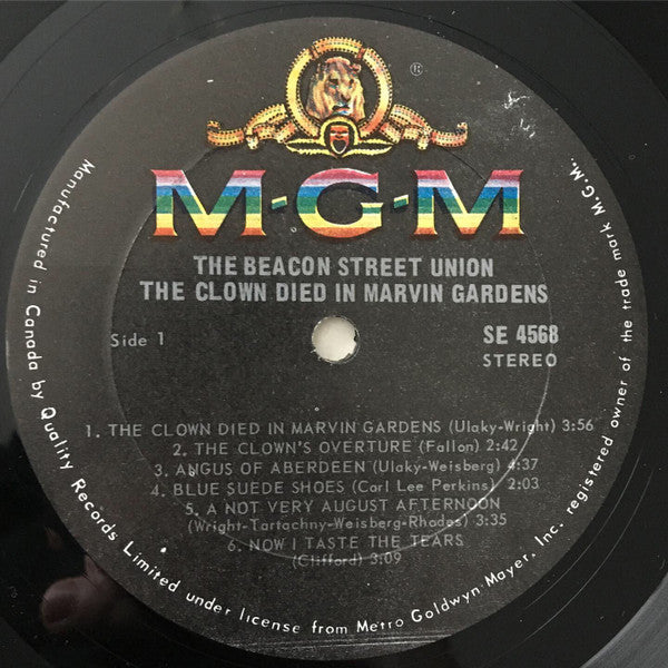 Beacon Street Union - The Clown Died In Marvin Gardens