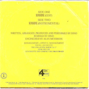 Dino - Sunshine - 1989