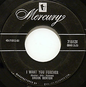 Brook Benton - I Want You Forever / So Many Ways