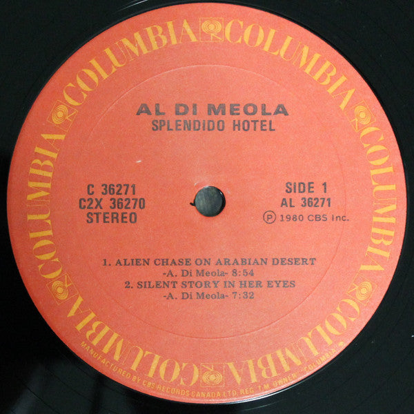 Al Di Meola - Splendido Hotel - 1980