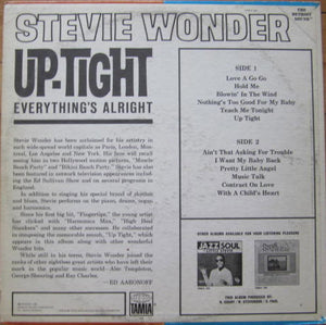 Stevie Wonder - Up-Tight Vinyl Record