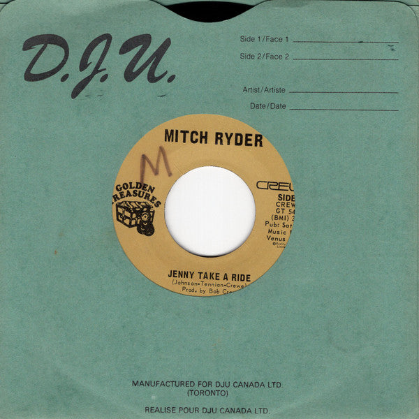 Mitch Ryder - Devil With A Blue Dress On / Good Golly Miss Molly / I Had It Made - 1967