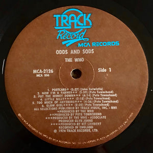 Who, The - Odds & Sods - 1974