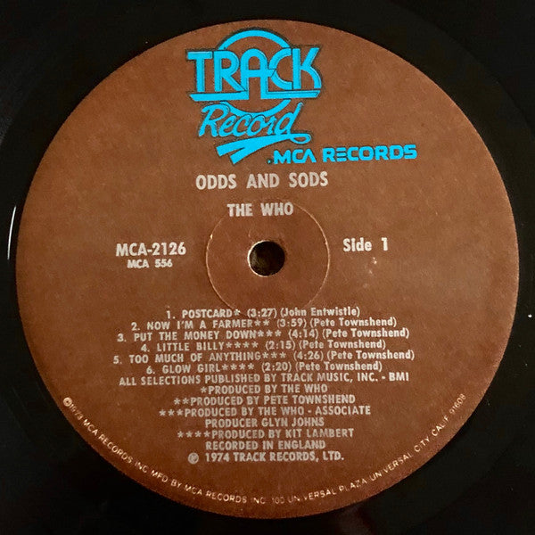 Who, The - Odds & Sods - 1974