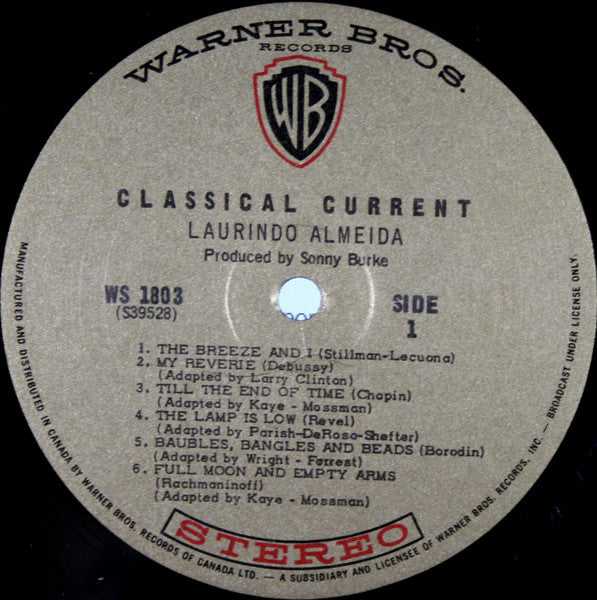 Laurindo Almeida - Classical Current - 1969