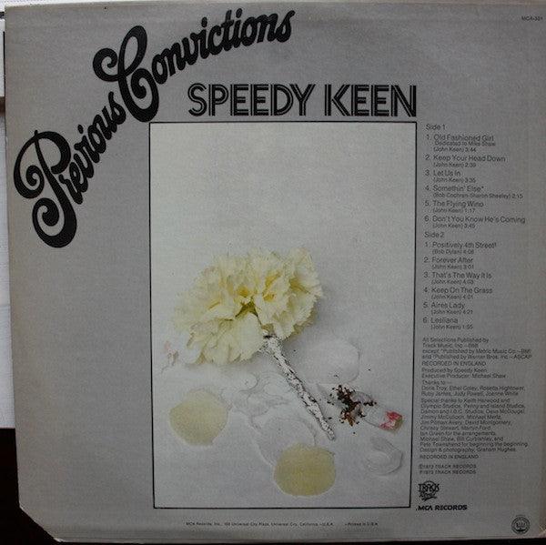 Speedy Keen - Previous Convictions 1973 - Quarantunes