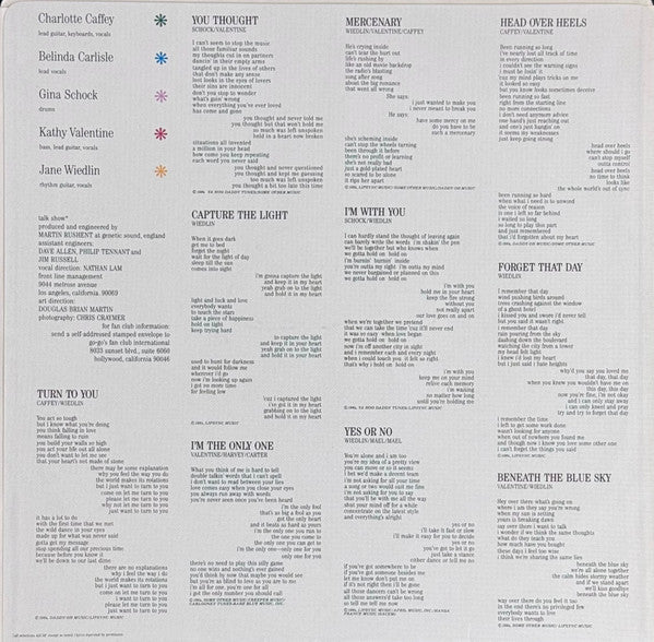 Go-Go's - Talk Show - 1984