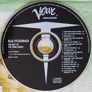 Ella Fitzgerald - The Best Of The Song Books (CD) -