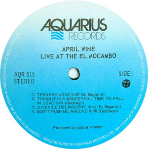 April Wine - Live At The El Mocambo