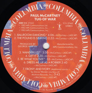 Paul McCartney - Tug Of War - 1982