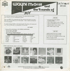 Wayne McGhie & Sounds Of Joy, The - Wayne McGhie & The Sounds Of Joy - 1970