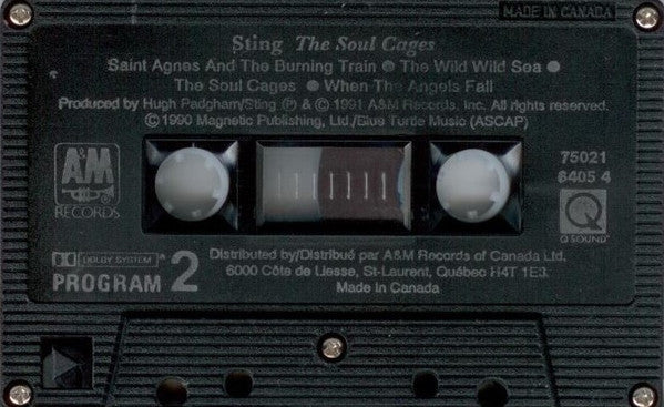 Sting - The Soul Cages - 1991