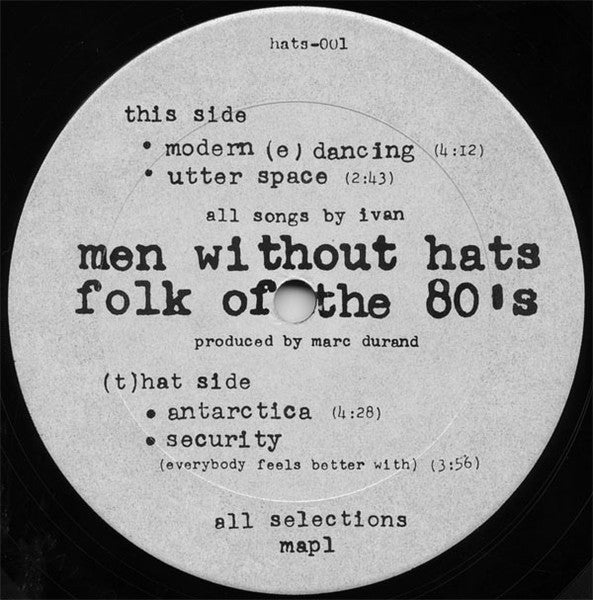 Men Without Hats - Folk Of The 80's - 1980