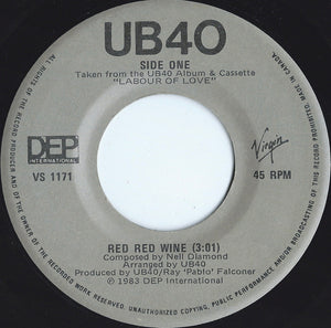 UB40 - Red Red Wine